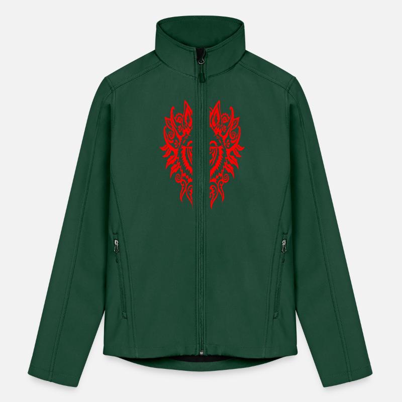 Tribal Red Wolf Spirit