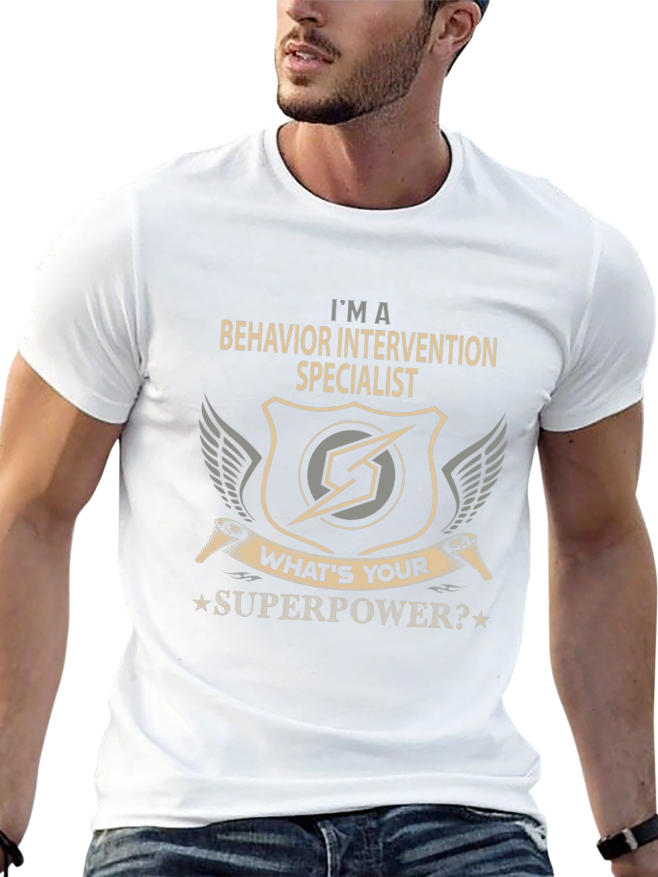 Behavior Intervention Specialist Superpower T-Shirt