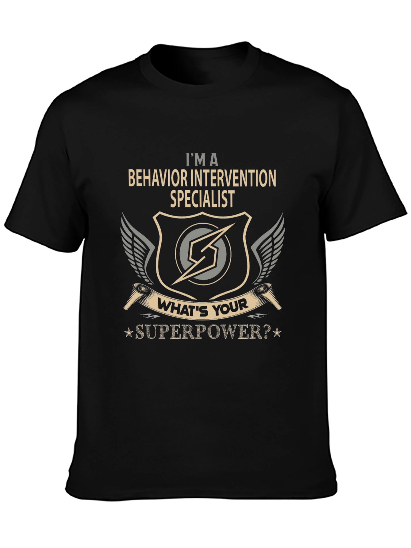 Behavior Intervention Specialist Superpower T-Shirt