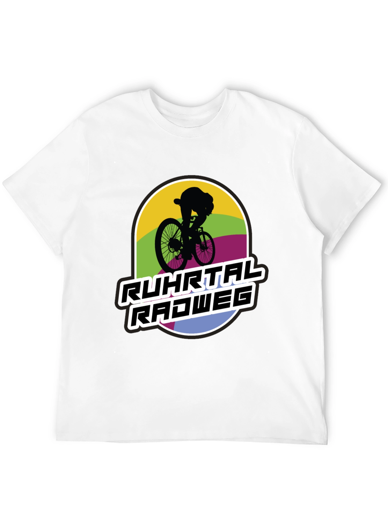 Ruhtal Radweg Cycling T-Shirt