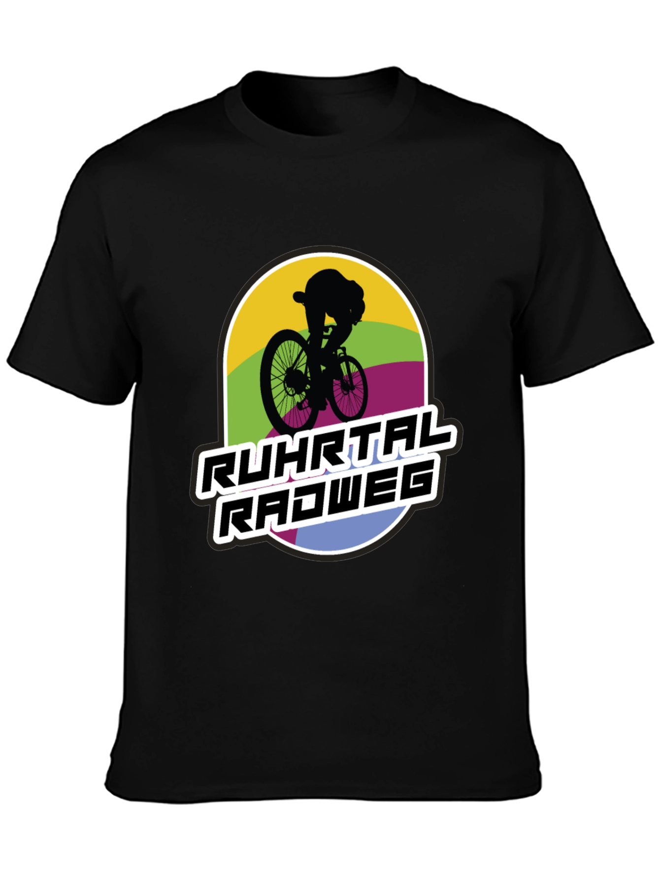 Ruhtal Radweg Cycling T-Shirt