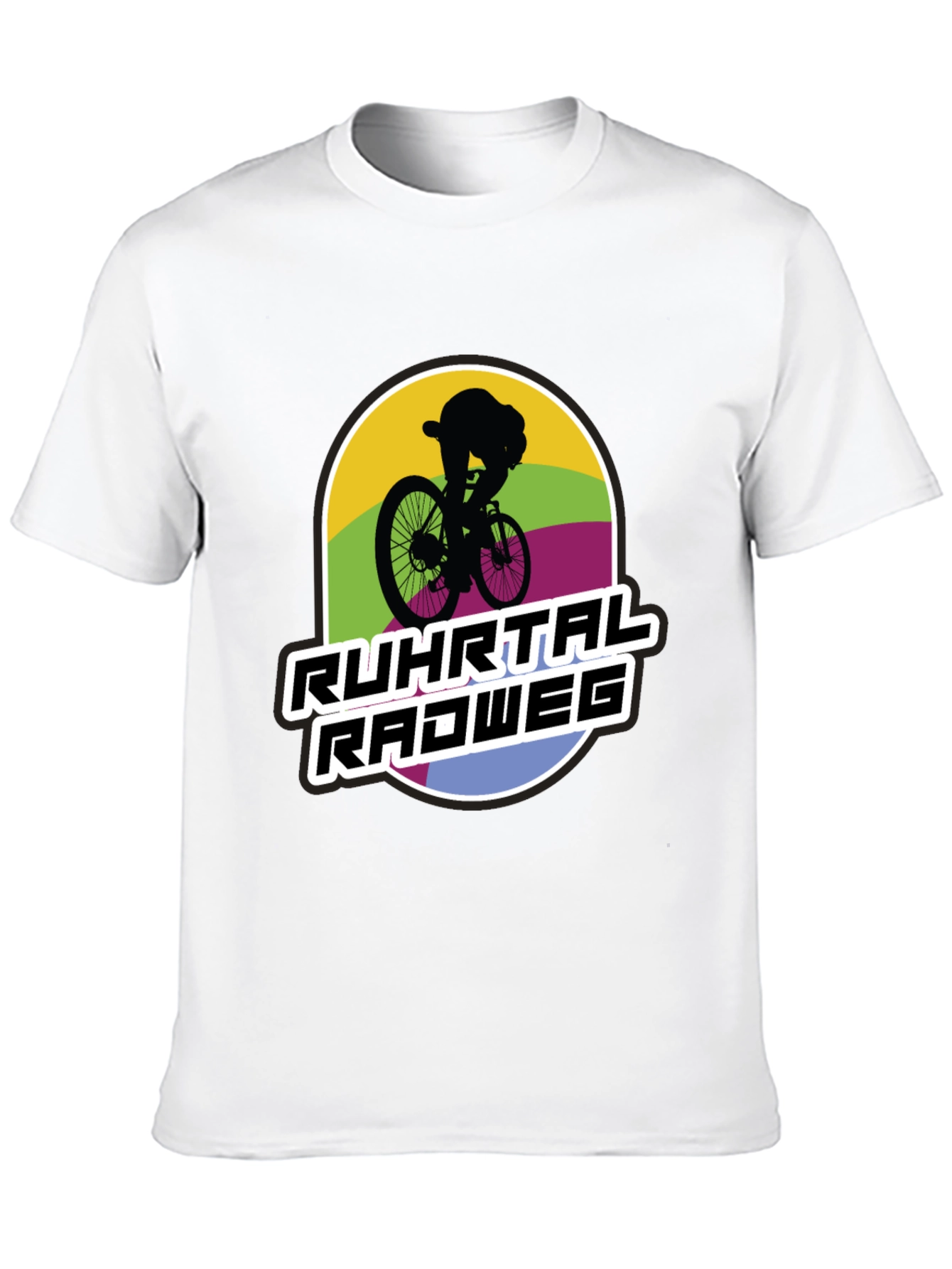 Ruhtal Radweg Cycling T-Shirt