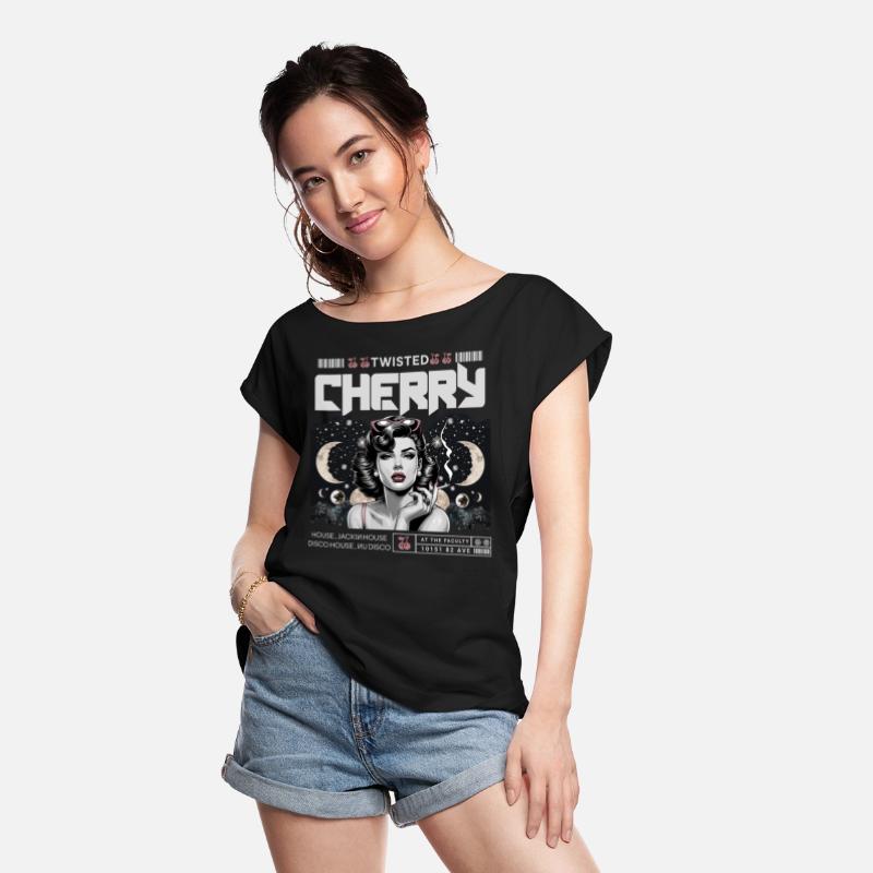 TWISTED CHERRY - Moon Vibe (white)