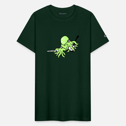 Two Octopus Kraken Squid Guitar Flute 2 Band Team