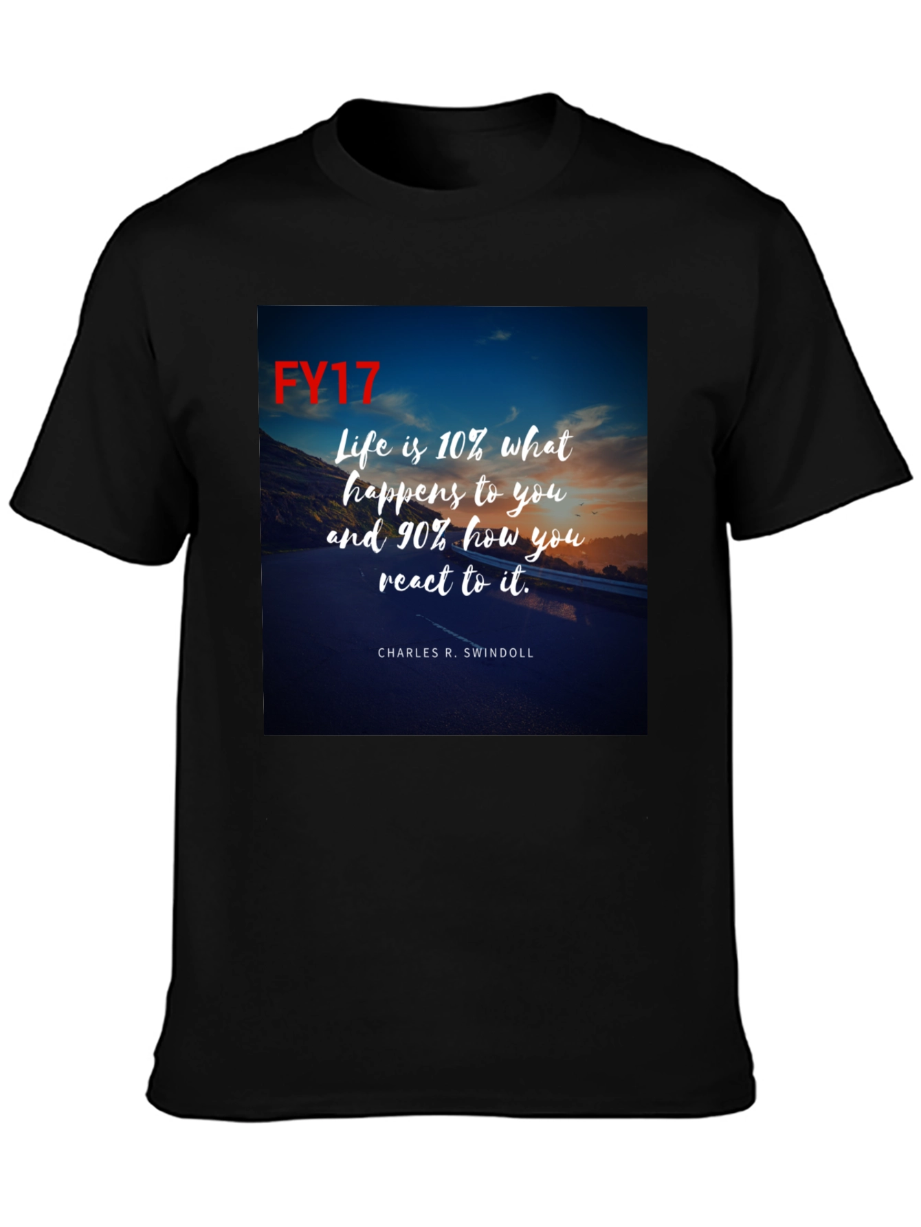 Inspirational Quote Graphic T-Shirt