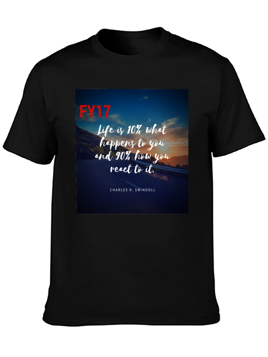 Inspirational Quote Graphic T-Shirt