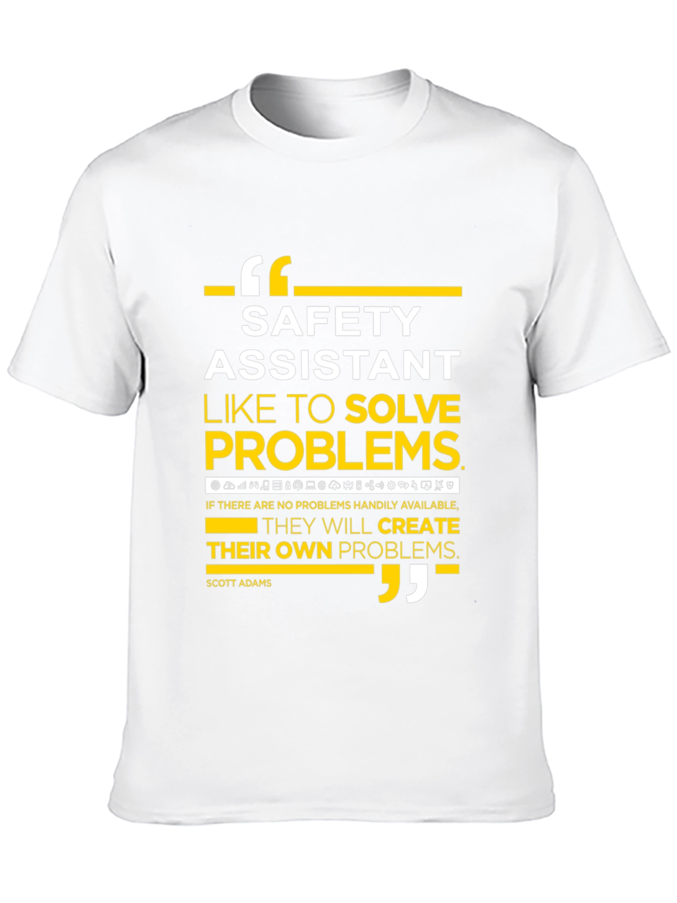 Safety Assistant Problem Solver Graphic T-Shirt