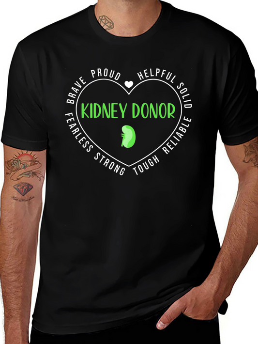 Kidney Donor Awareness T-Shirt - Organ Donation Support