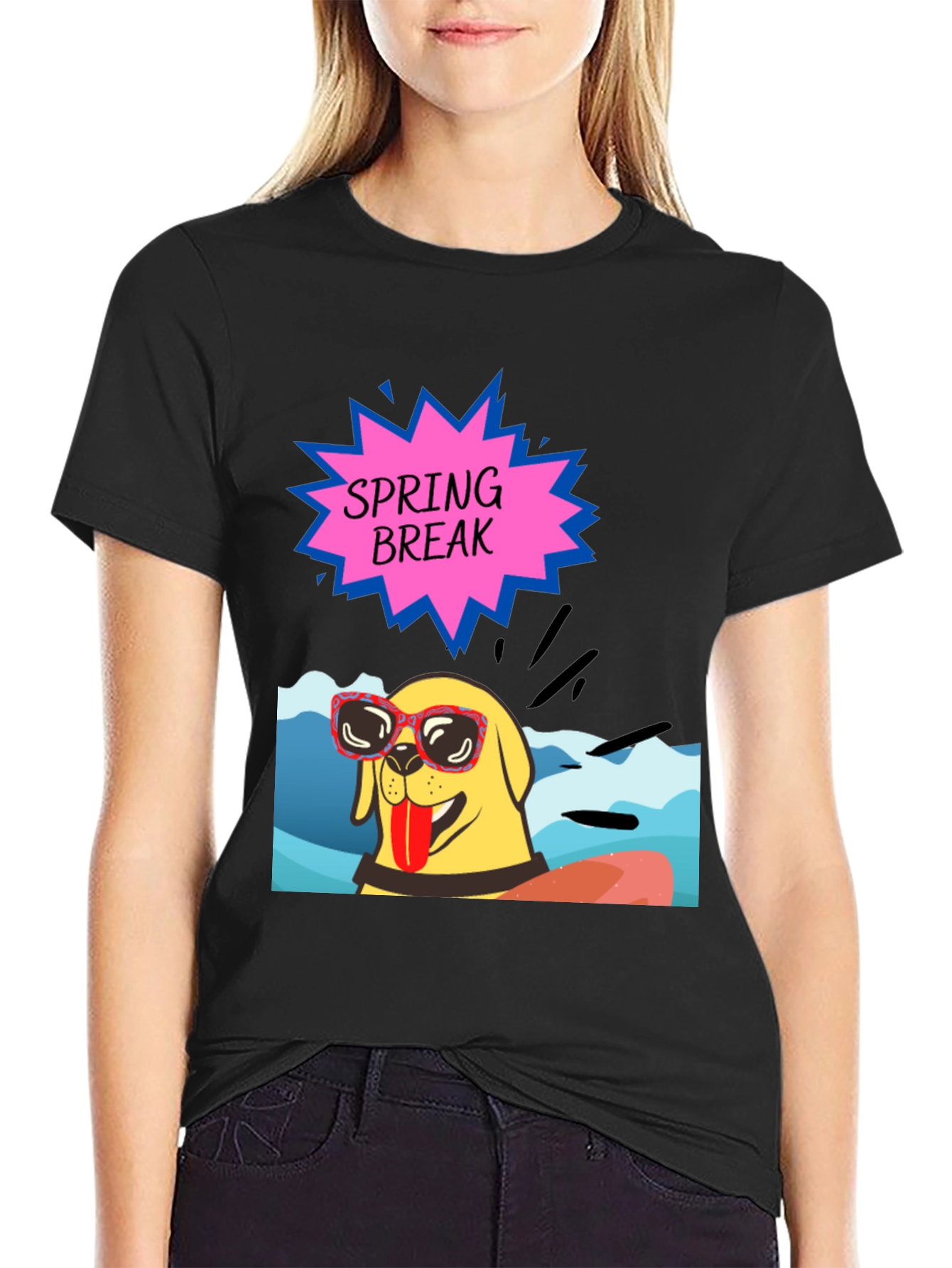 Spring Break Dog T-Shirt