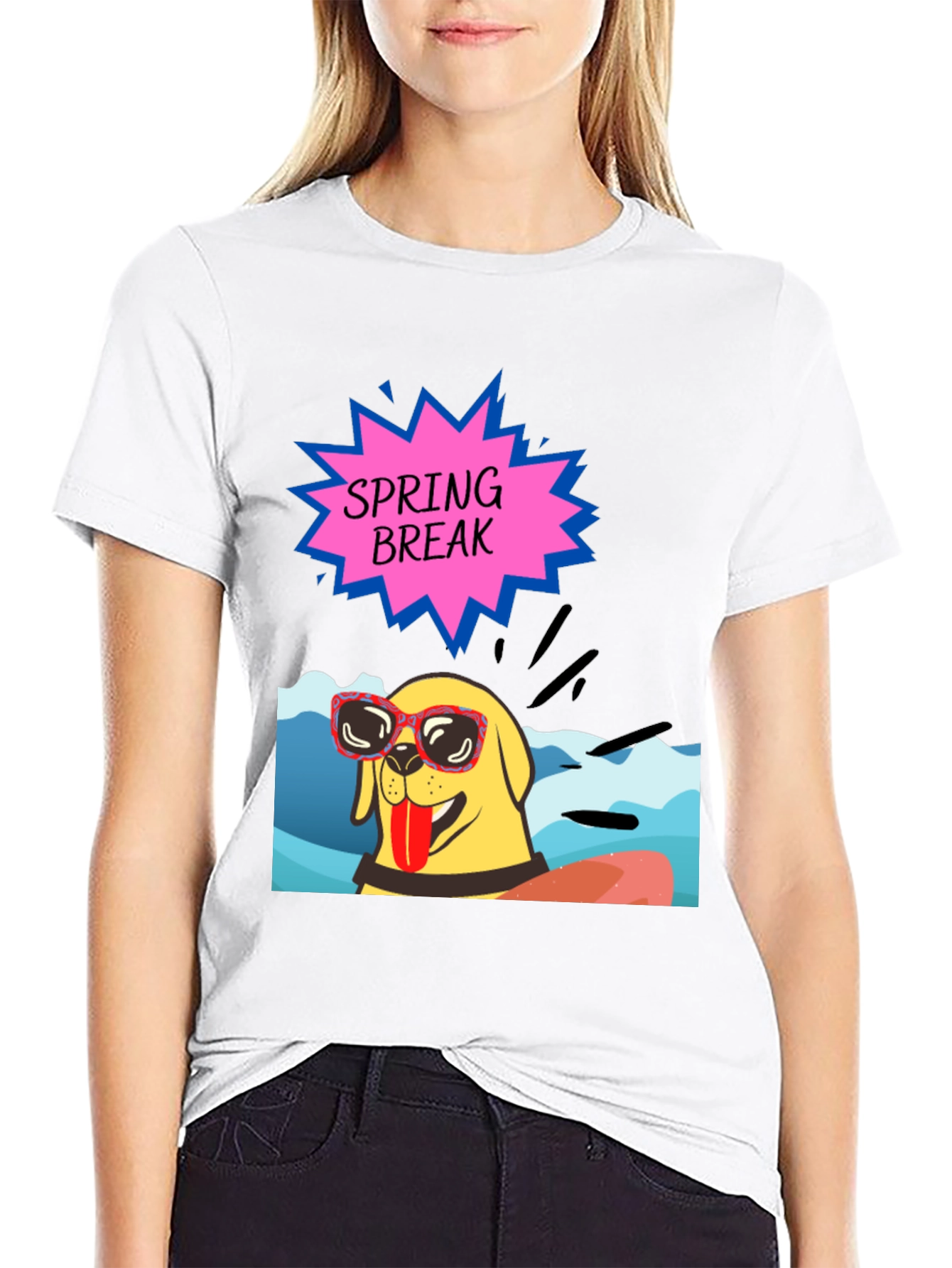 Spring Break Dog T-Shirt