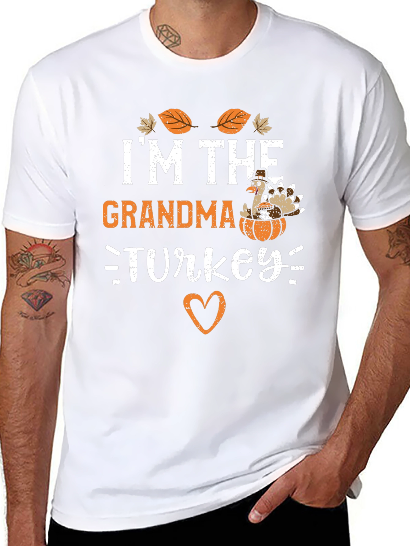 Grandma Turkey Thanksgiving T-Shirt
