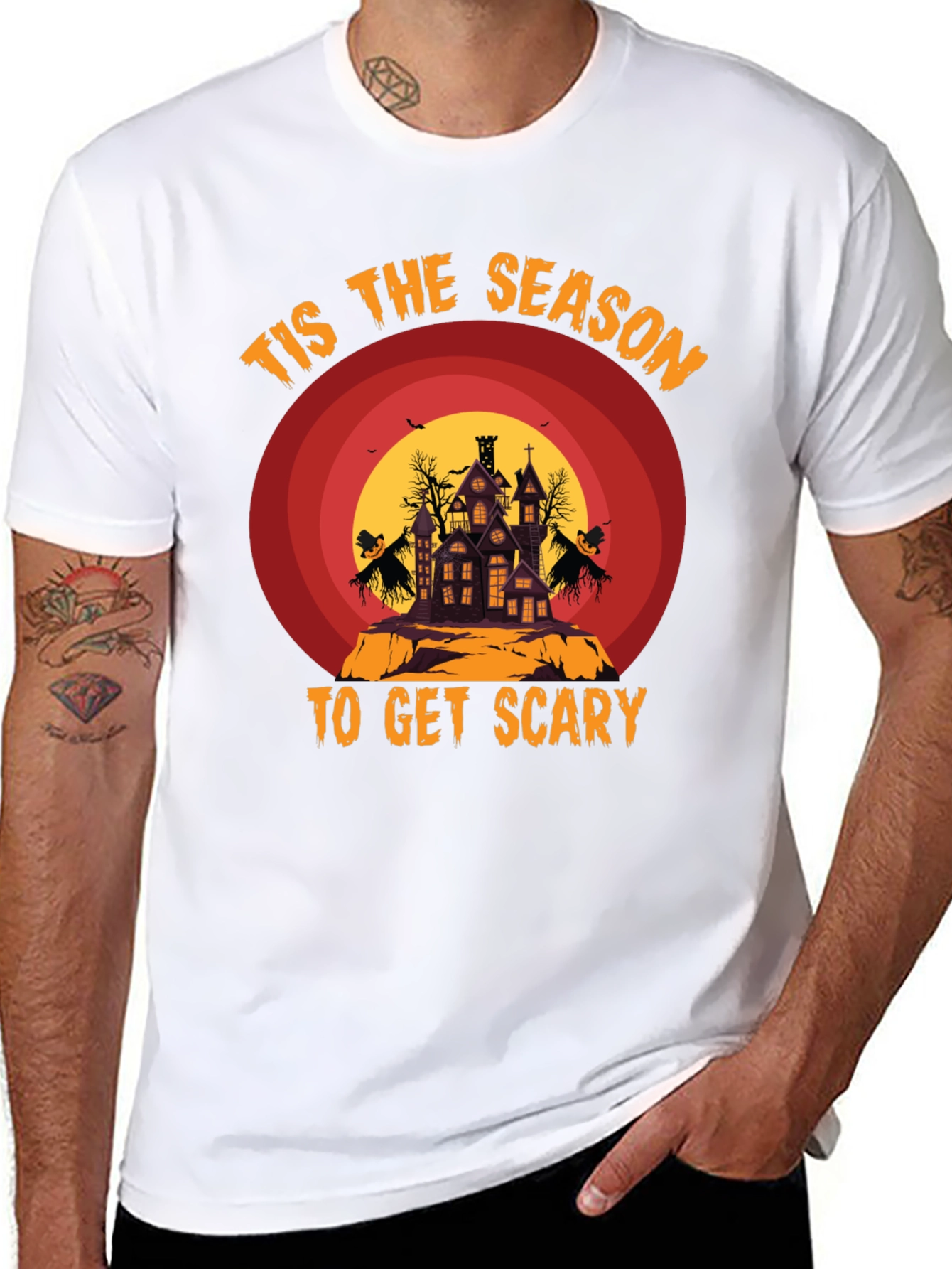 Tis the Season to Get Scary Halloween T-Shirt