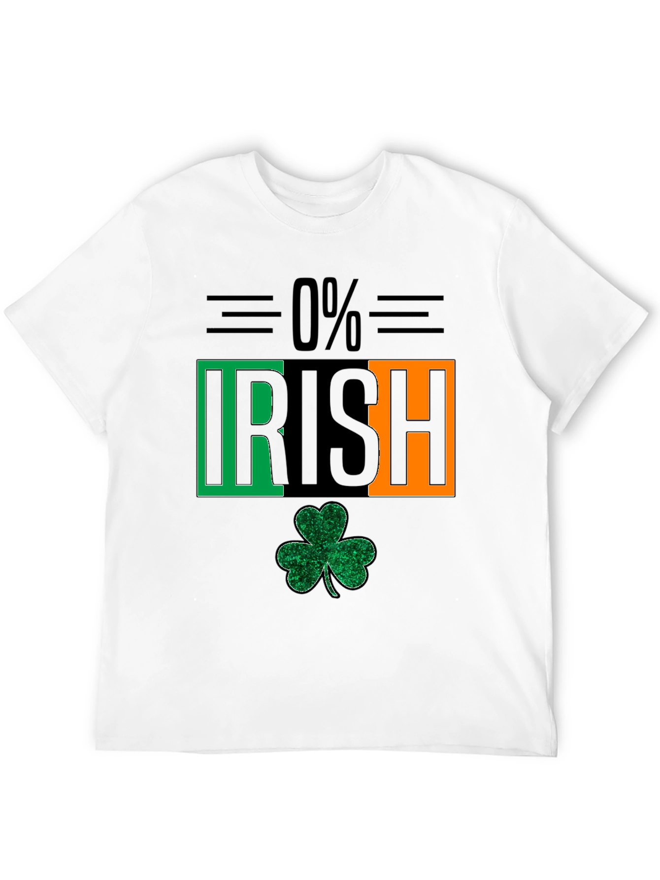 0% Irish St. Patricks Day Novelty T-Shirt