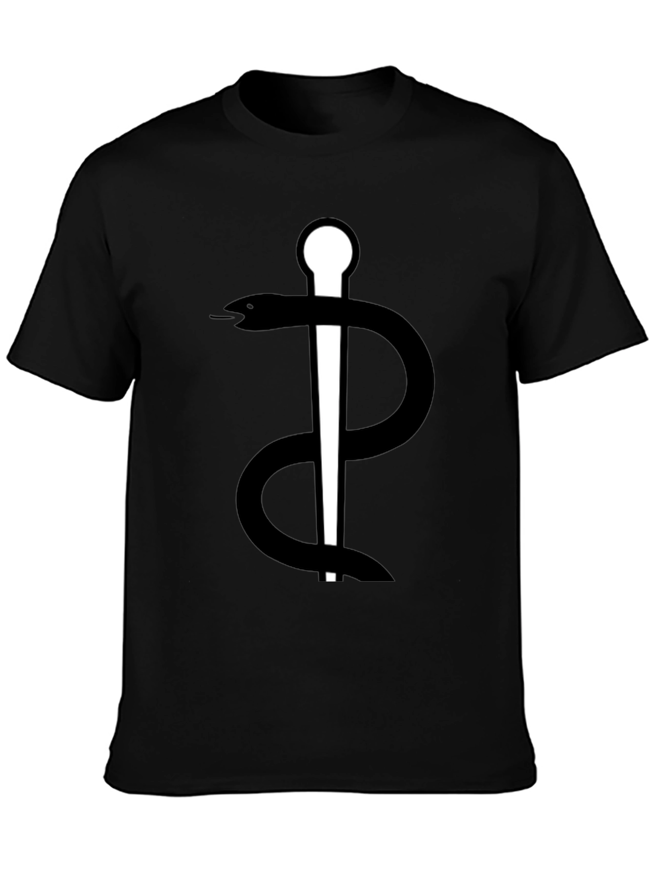 Caduceus Graphic Tee - Medical Symbol T-Shirt