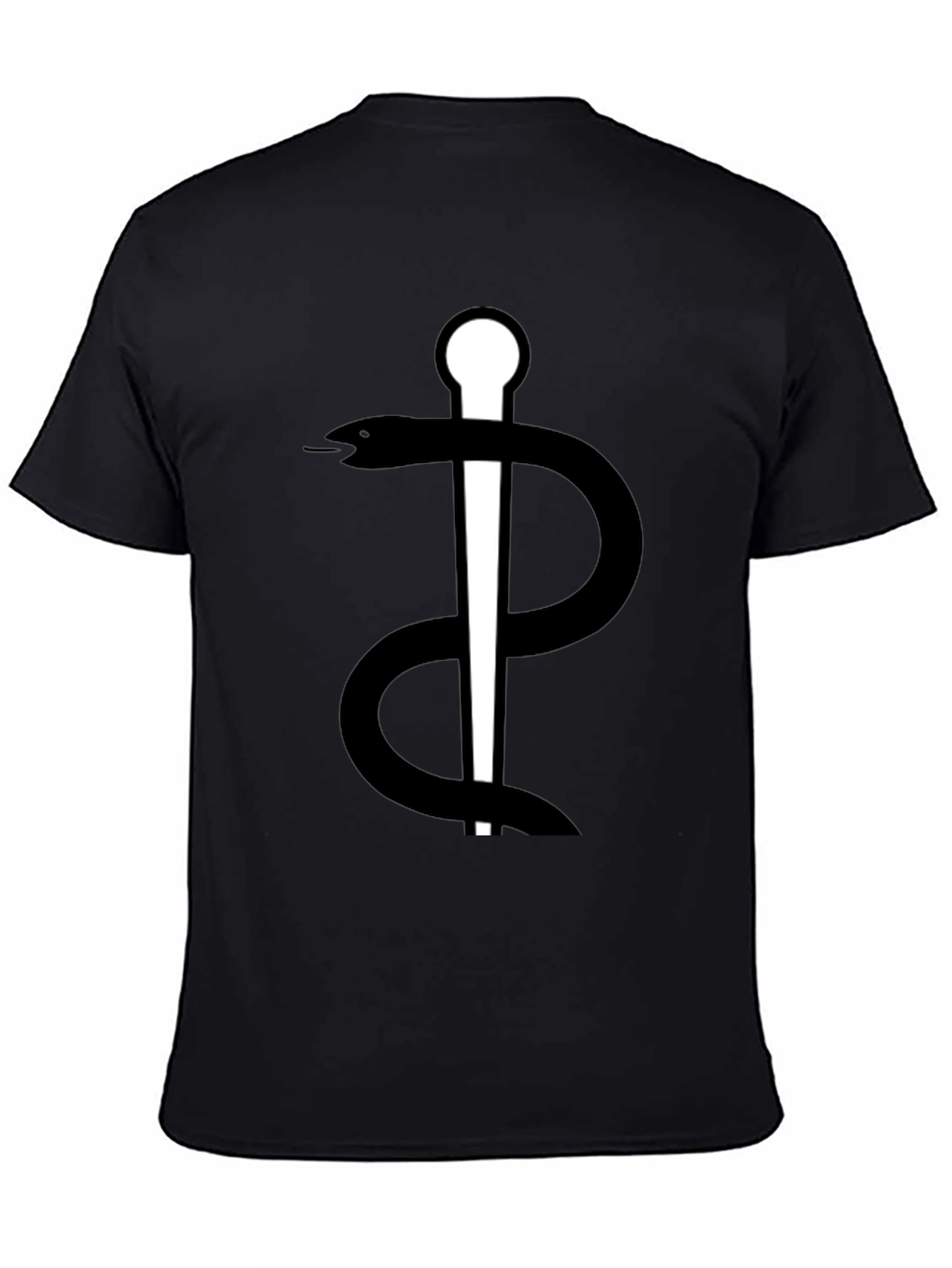 Caduceus Graphic Tee - Medical Symbol T-Shirt