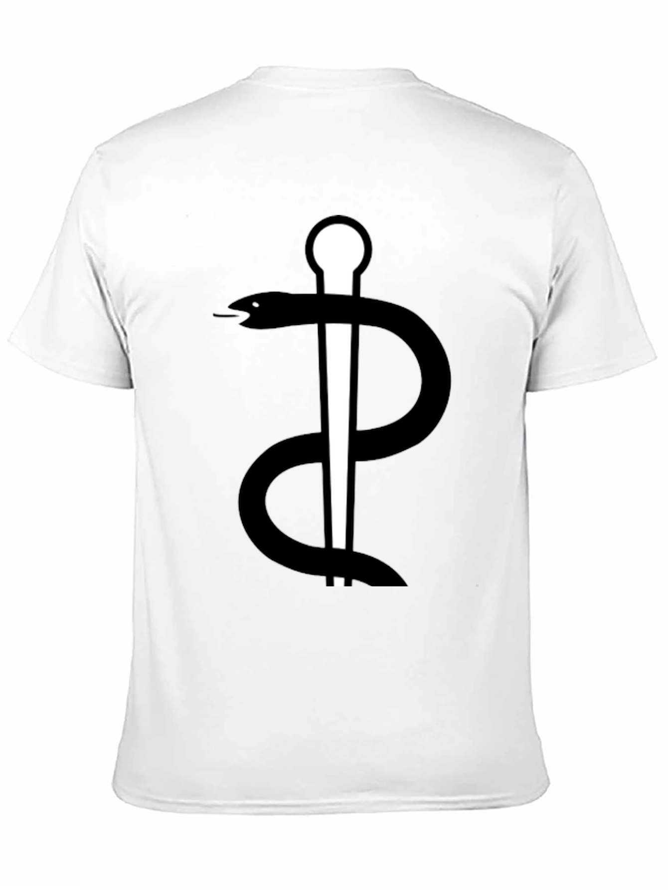Caduceus Graphic Tee - Medical Symbol T-Shirt