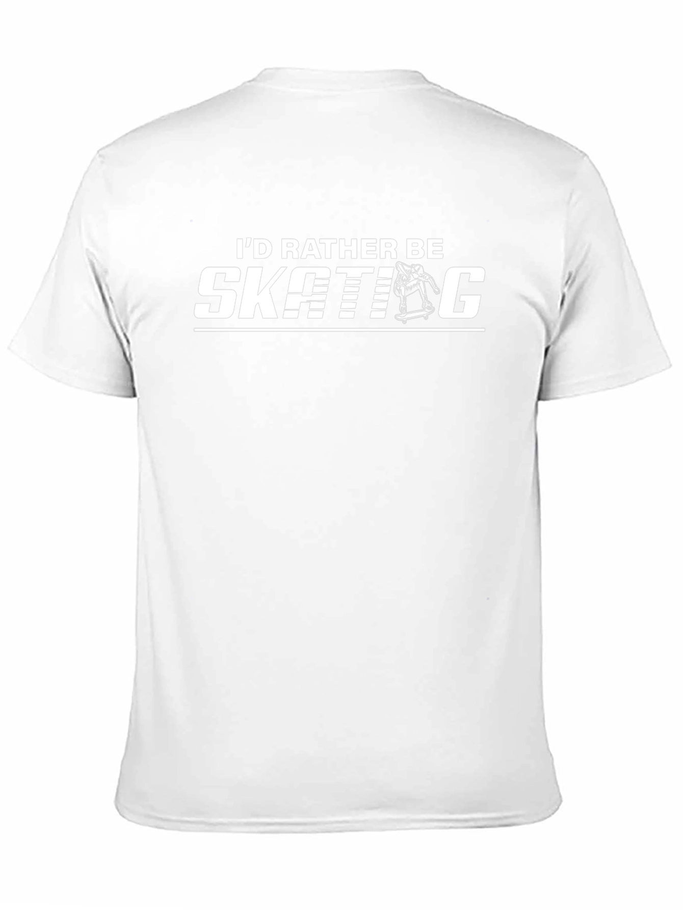 Skating T-Shirt: Id Rather Be Skating