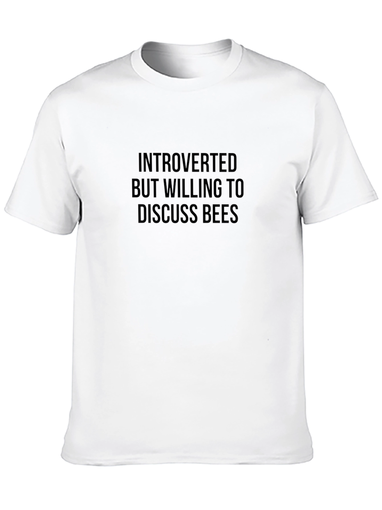 Introverted Bee Lover T-Shirt - Soft Cotton Blend
