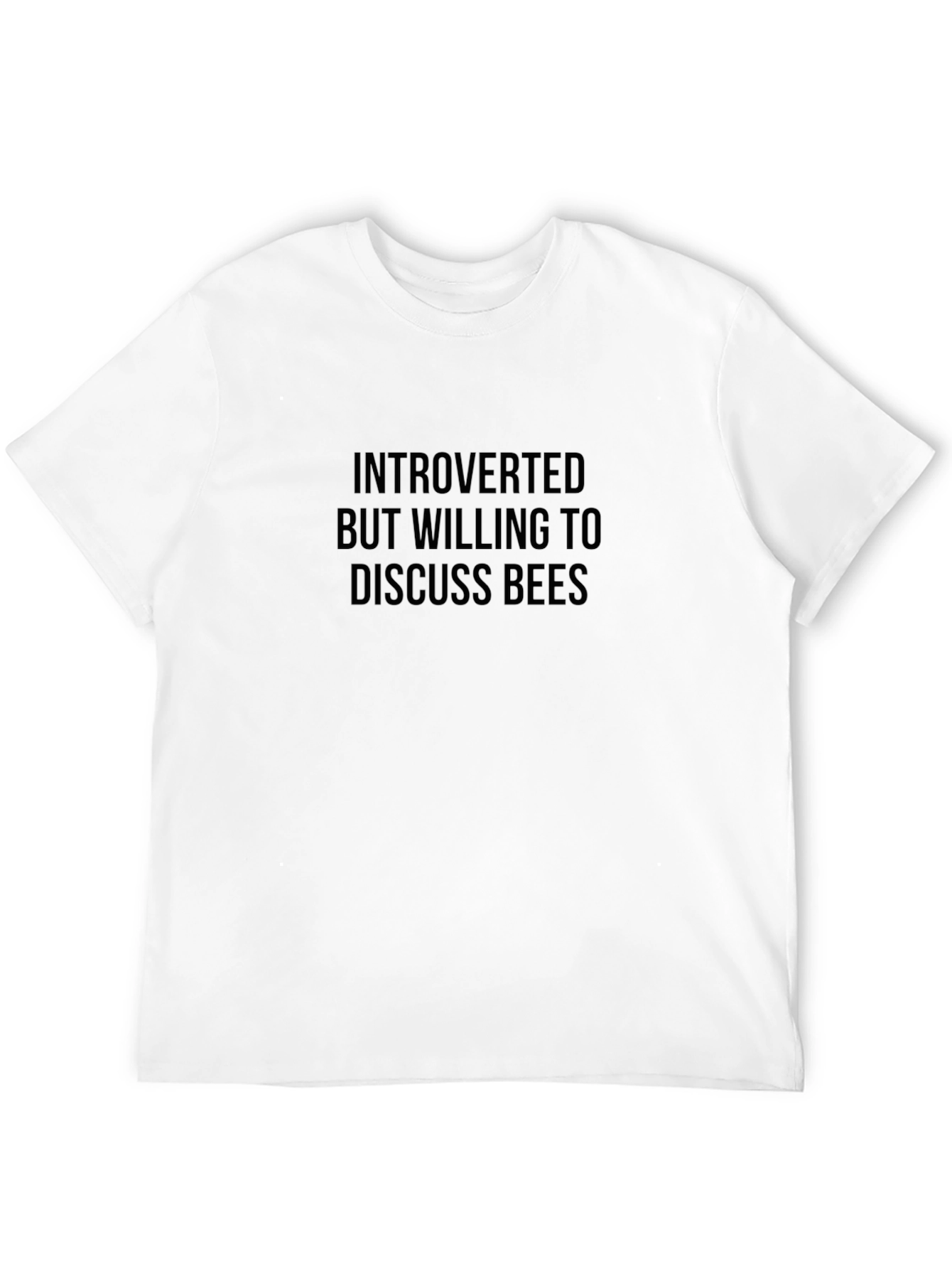 Introverted Bee Lover T-Shirt - Soft Cotton Blend