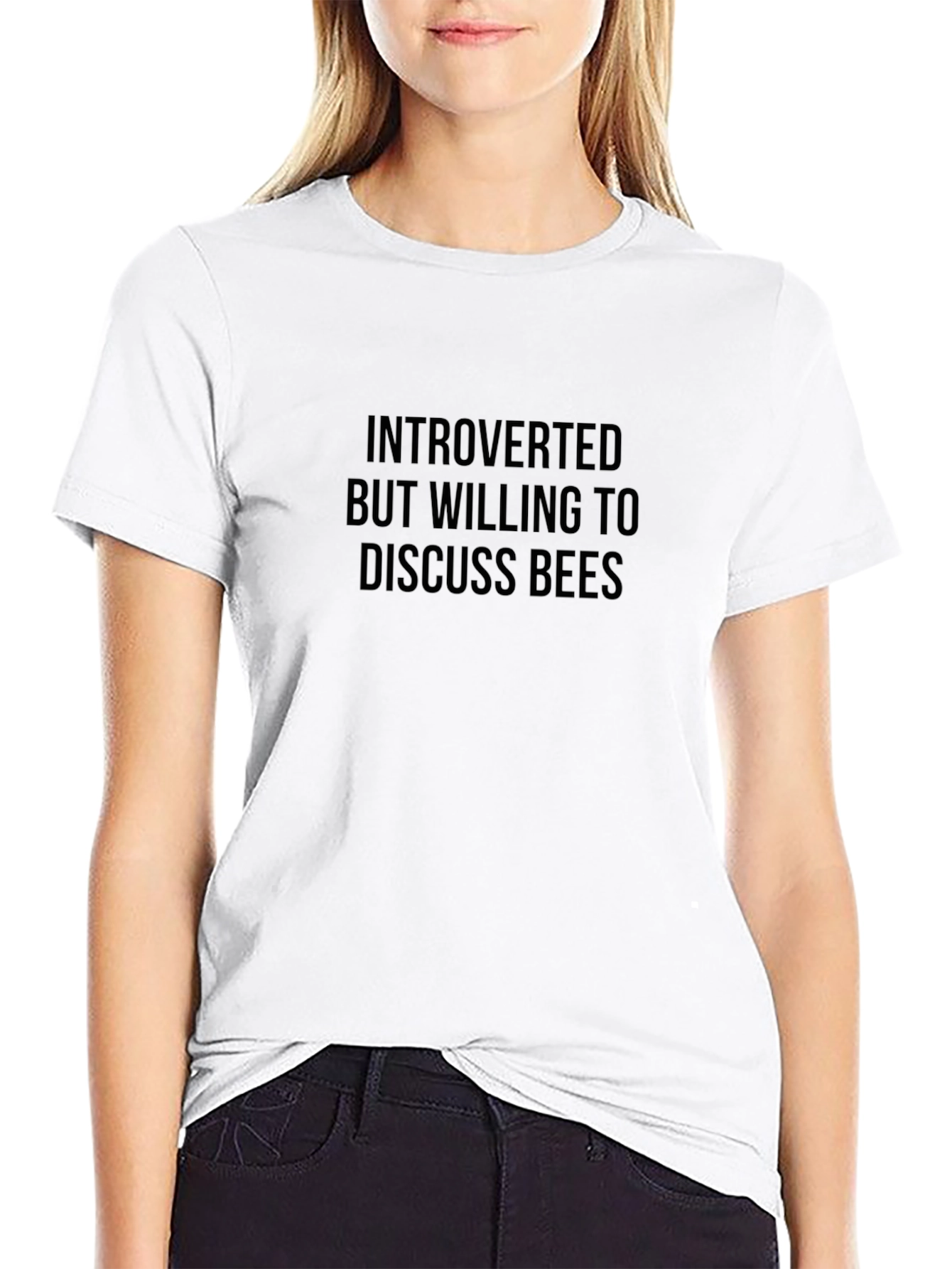 Introverted Bee Lover T-Shirt - Soft Cotton Blend