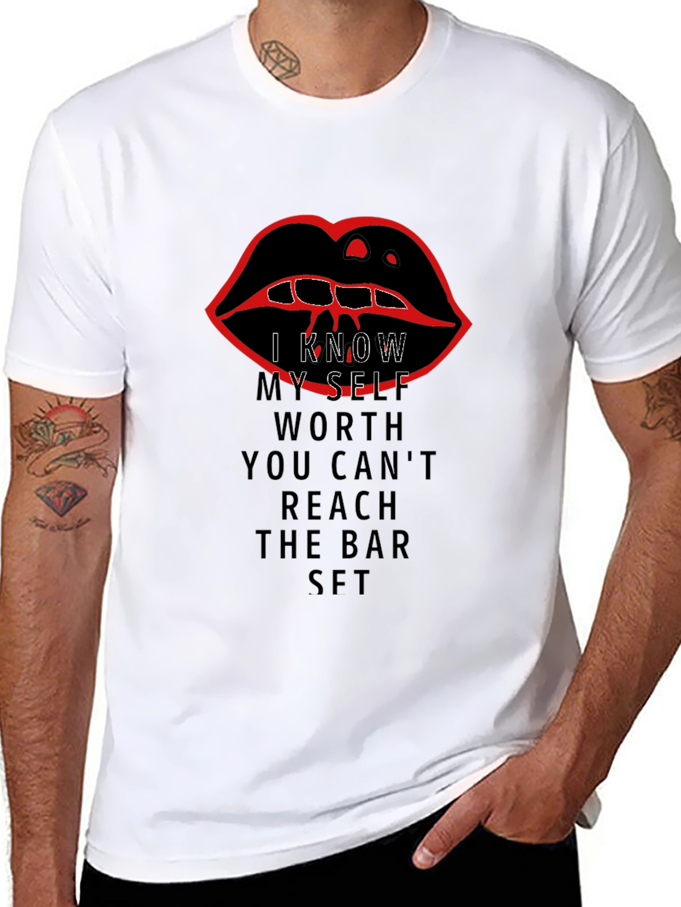 I Know My Self Worth Graphic Tee