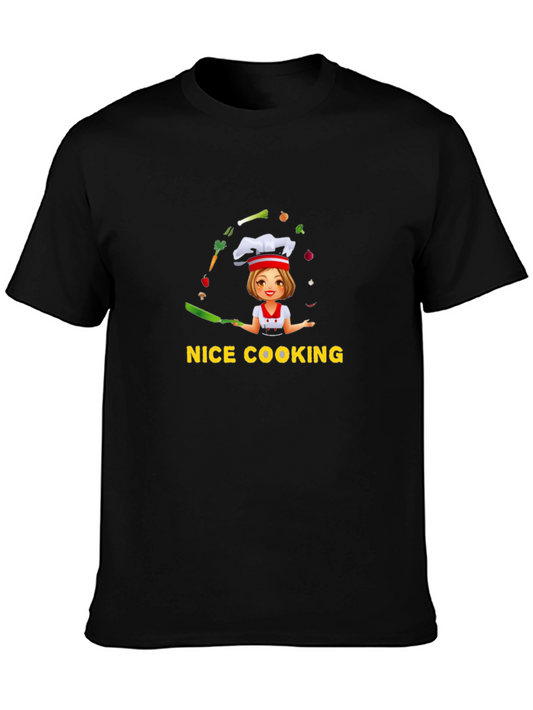 Funny Cooking T-Shirt - Chef Design