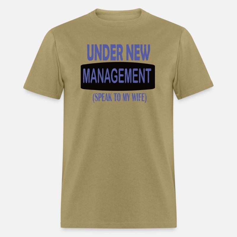 under new management speak to my wife