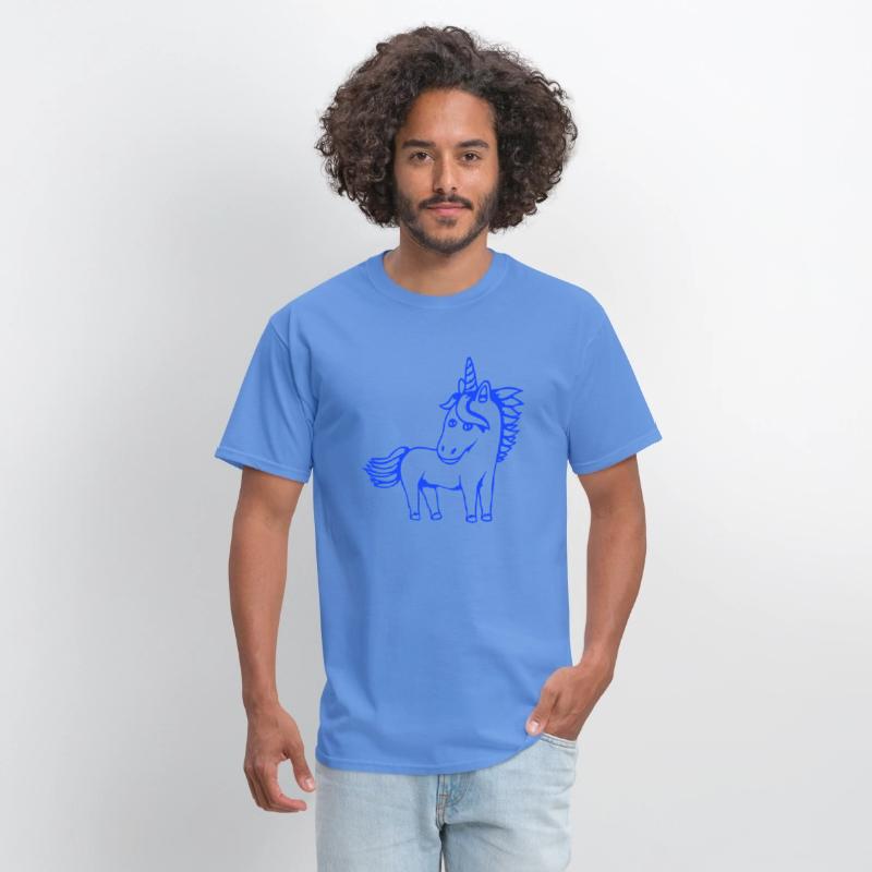 Unicorn Cute Pretty Friendly Cartoon Cool Girl Fun