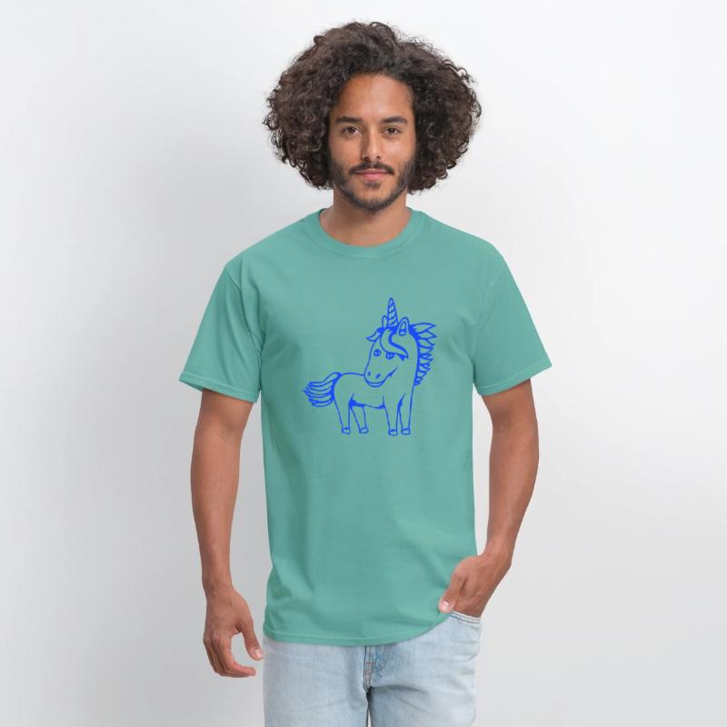 Unicorn Cute Pretty Friendly Cartoon Cool Girl Fun