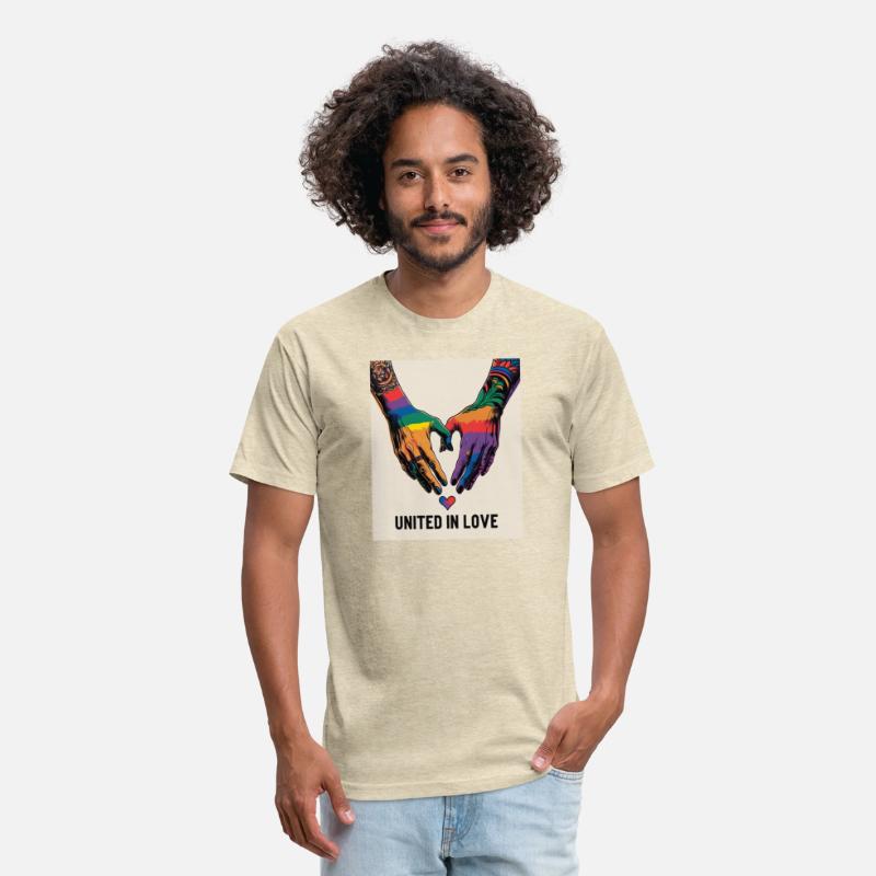 United In Love LGBTQ Pride Intertwined Hands
