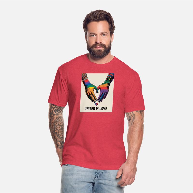 United In Love LGBTQ Pride Intertwined Hands