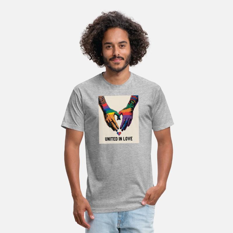 United In Love LGBTQ Pride Intertwined Hands