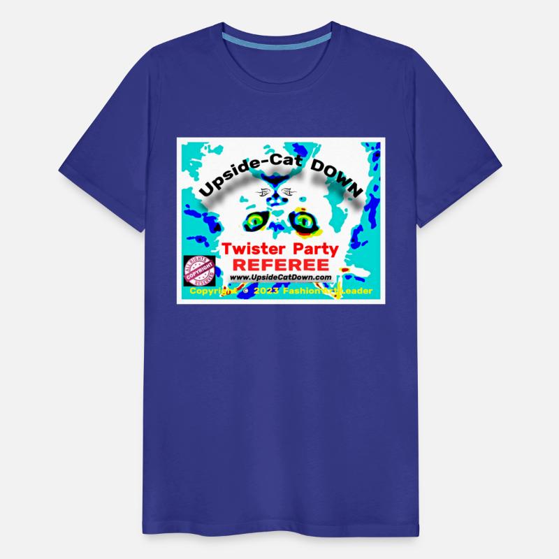 Upside Cat Down Twister Party Ref Set for Men