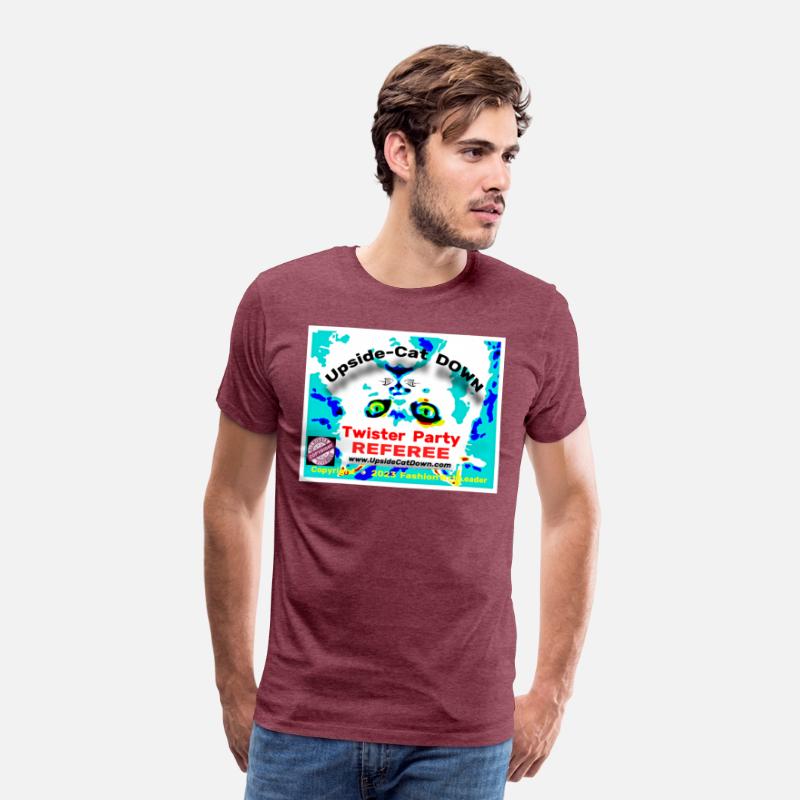 Upside Cat Down Twister Party Ref Set for Men
