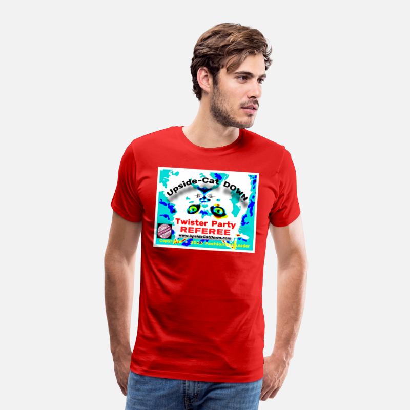 Upside Cat Down Twister Party Ref Set for Men