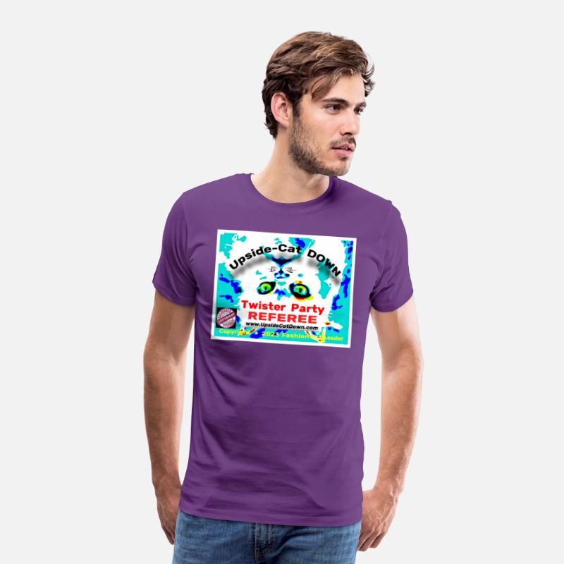 Upside Cat Down Twister Party Ref Set for Men