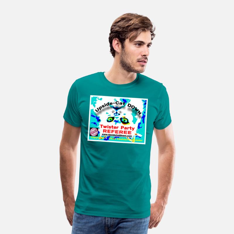 Upside Cat Down Twister Party Ref Set for Men