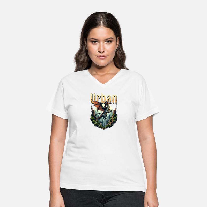 Urban Mythical City Dragon Art