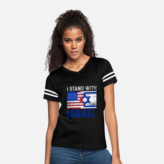 Us Flag I Stand With Israel
