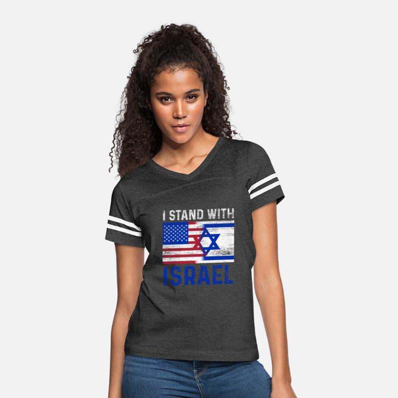 Us Flag I Stand With Israel