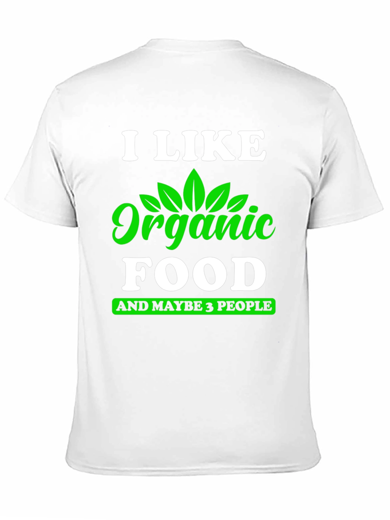 Organic Food Lover T-Shirt - Funny Vegan Tee