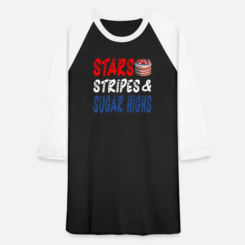 USA Flag Funny Stars Stripes and Sugar Highs