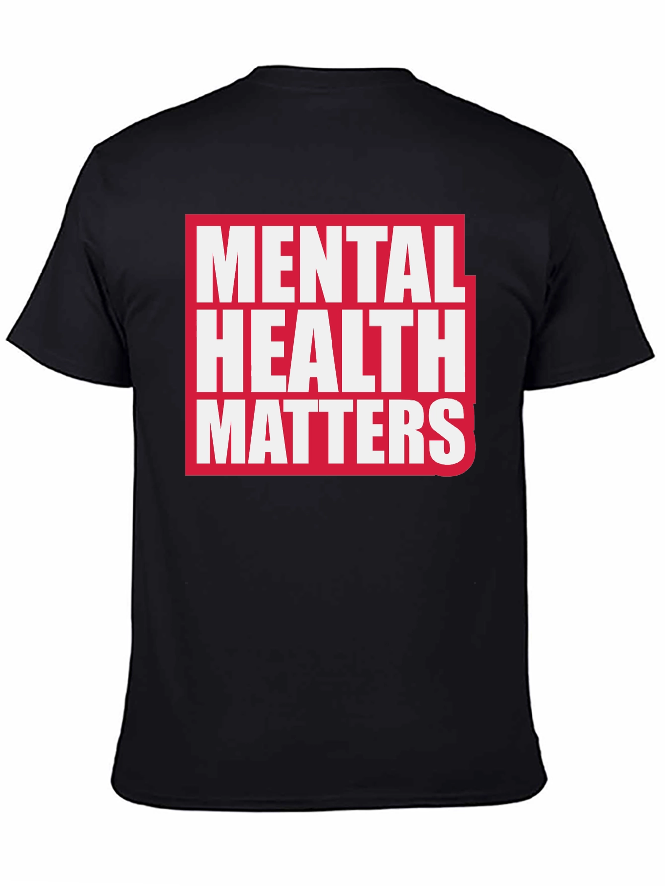 Mental Health Matters Graphic Tee - Black