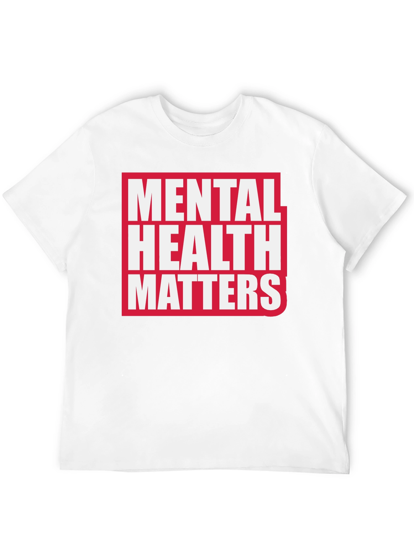Mental Health Matters Graphic Tee - Black