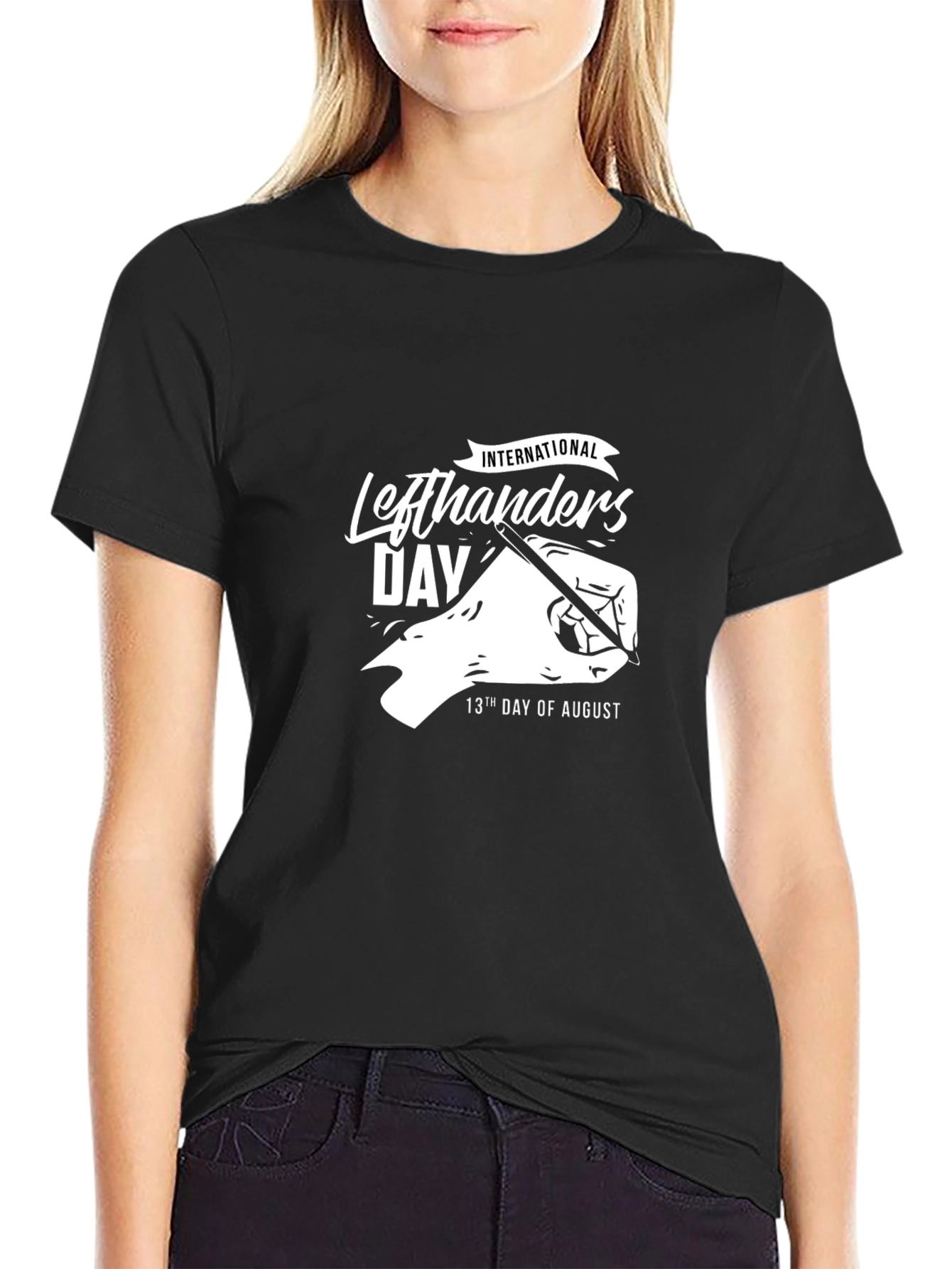 International Lefthanders Day T-Shirt - August 13th Tee