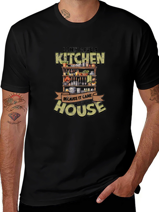 Funny Kitchen With the House Graphic T-Shirt