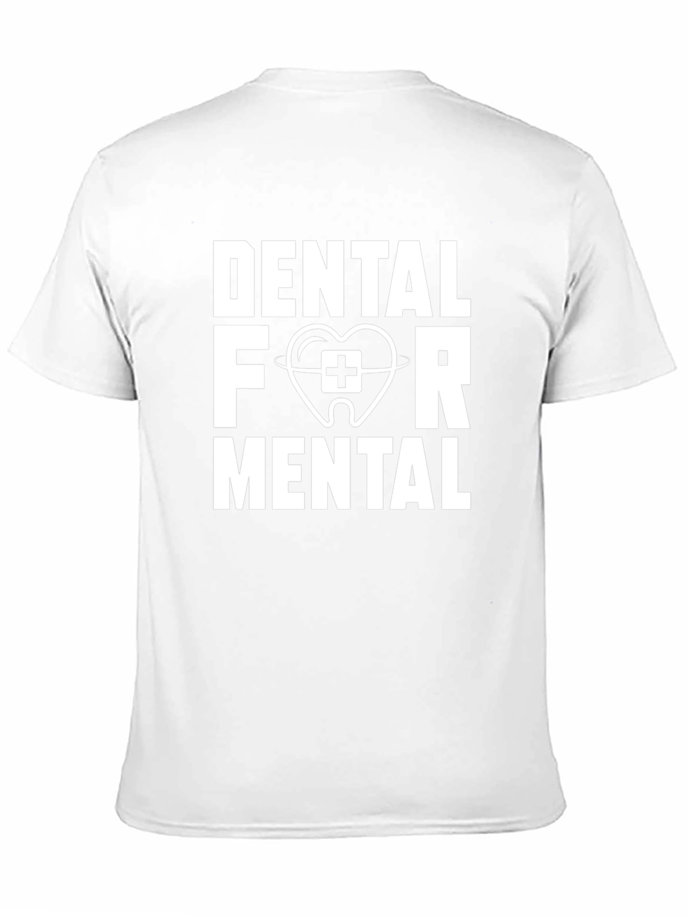 Dental For Mental Black T-Shirt