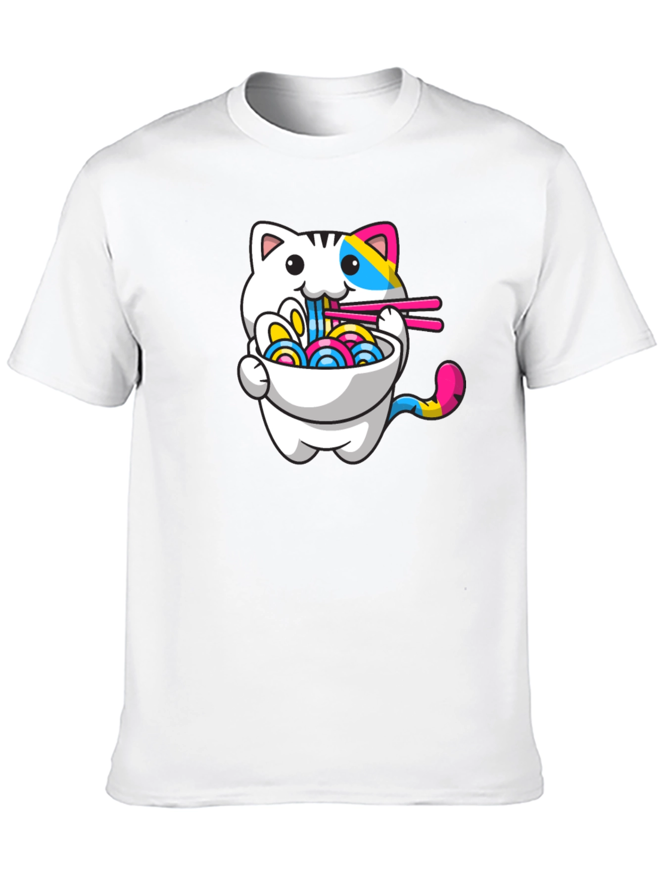 Ramen Cat T-Shirt - Unique Graphic Tee
