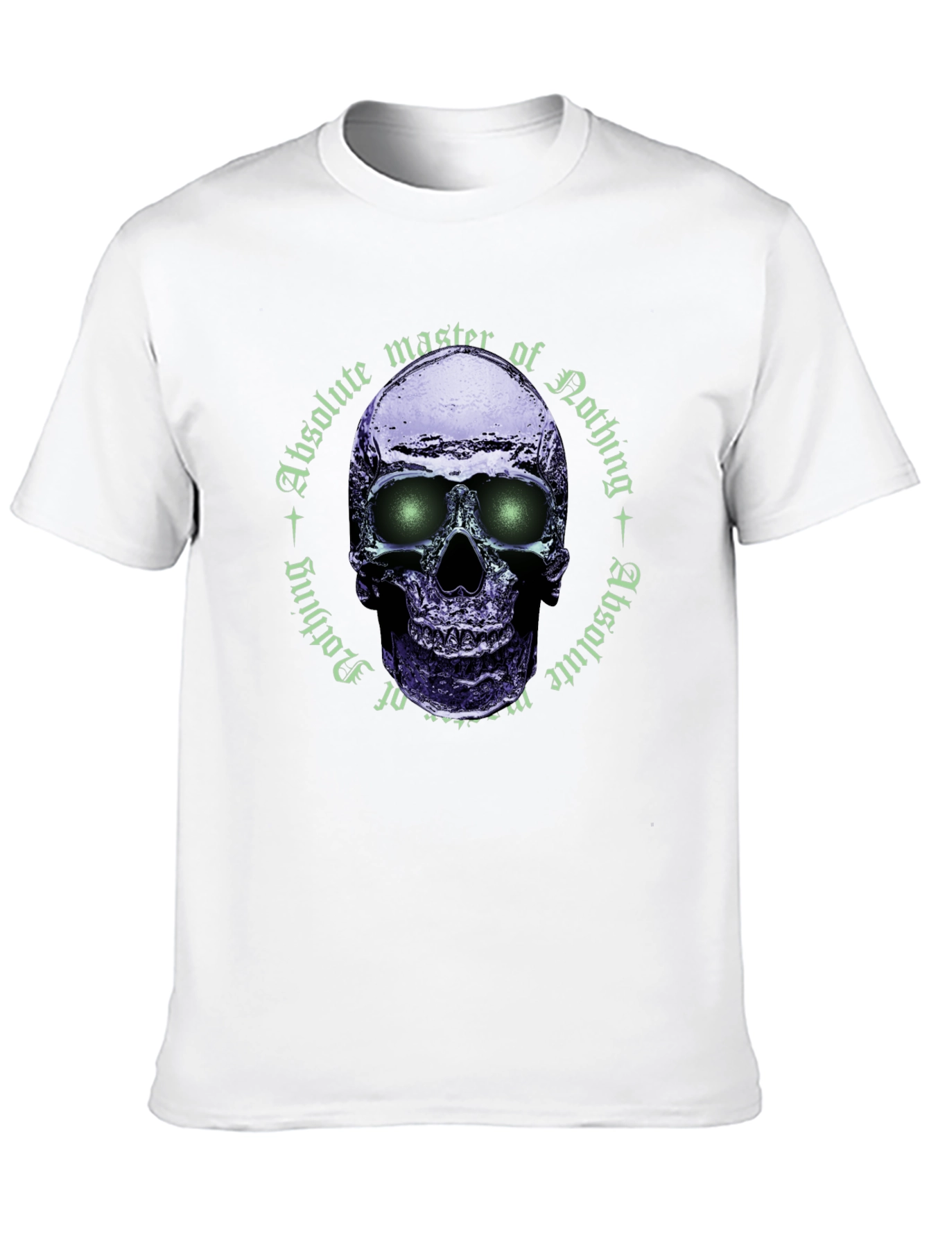 Absolute Master of Nothing Skull Graphic Tee