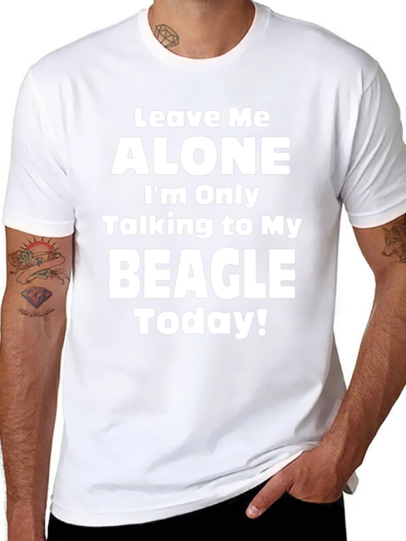 Leave Me Alone Beagle T-Shirt